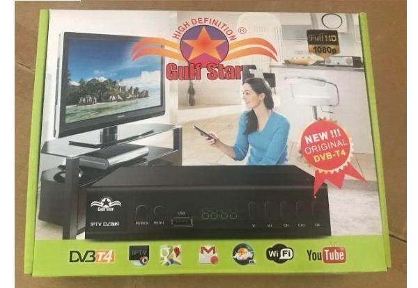 GulfStar T4 DVB-T2 �������� ������� T2 ����� INTERNET PVR FTA ������� � �������� ��������� 2USB ��������� ������